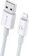 Celebrat USB-A to Lightning Cable Λευκό 1.2m (CB-24L)