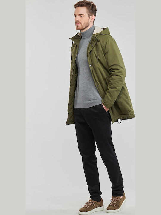 Winter Jacket Parka Khaki