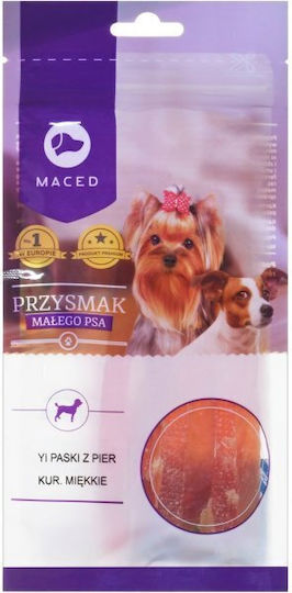 Maced Breast Strips Dog Stick Treats Small Breeds Gluten Free with Chicken 60gr