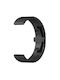 Fit Mini One Bead Metal Steel Watch Armband Rostfreier Stahl Schwarz (Huawei Watch Fit Mini)