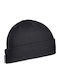 Beanie Unisex Beanie mit Rippstrick in Schwarz Farbe 68015-90201