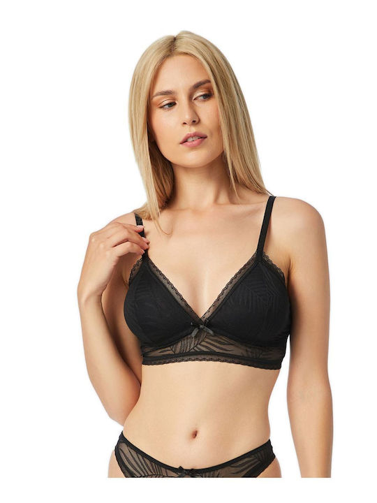 Minerva Bralette Σουτιέν Μαύρο