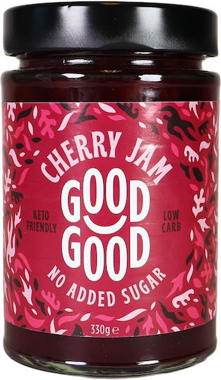 Goodgood Jam Cherry Sugar Free with Stevia 330gr