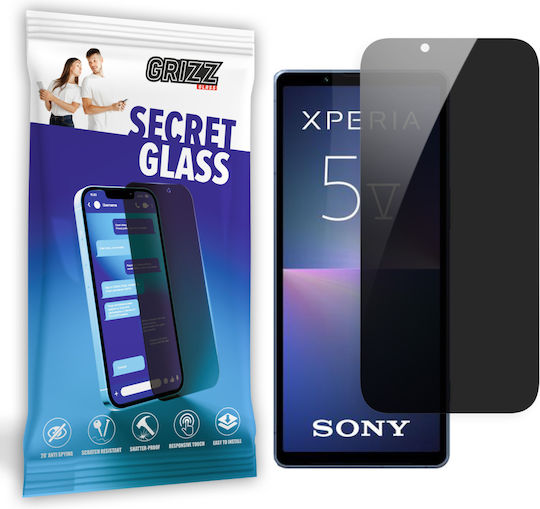 GrizzGlass Secretglass Privacy Tempered Glass (Xperia 5 V)