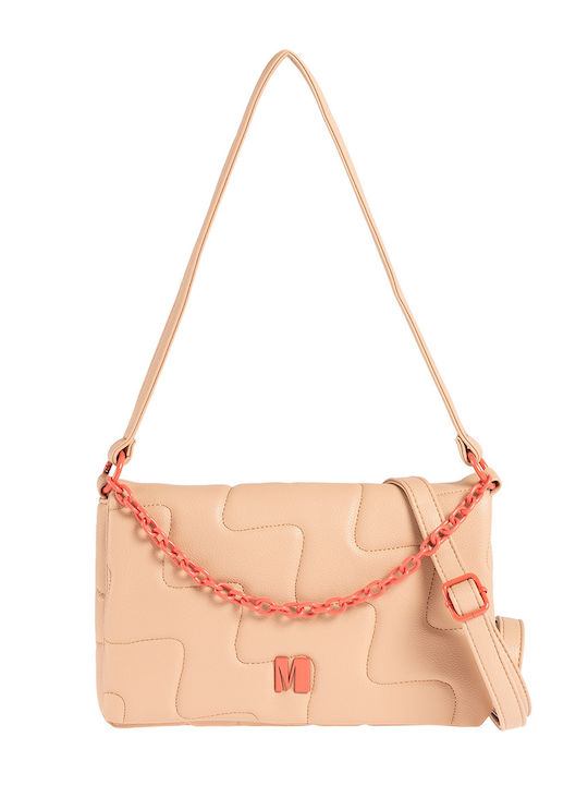 Modissimo Damen Tasche Schulter Beige