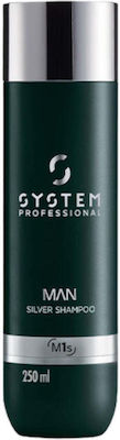 System Professional Professional Man Lipid Code M1s Shampoos Daily Use for All Hair Types 250ml