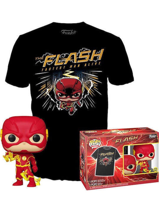 Funko Pop! Tees DC Primal Age: The Flash Cel ma...