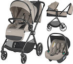 Coccolle Lissia Adjustable 3 in 1 Baby Stroller Suitable for Newborn Butternut Beige