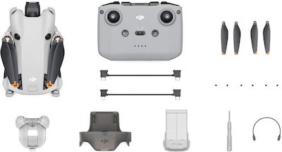 DJI Mini 4 Pro Drohne (GL) RC-N2 Steuergerät mit Kamera und Fernbedienung, Kompatibel mit Smartphone