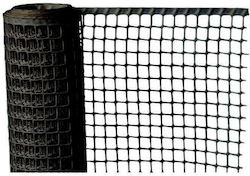 Plastika THrakis 03040 Предпазна Мрежа за Балкон Черен 1.2x50m