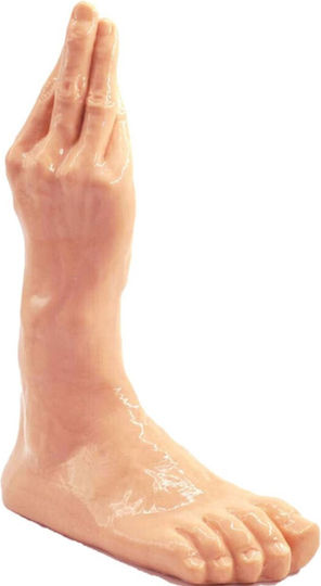 Kinksters Glass Dildo Flesh 27.5cm