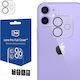 3MK Lens Pro Full Cover Camera Protection Tempered Glass Transparent for the Apple iPhone 11/12 mini.