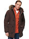 Everest Winter Jacket Parka Brown