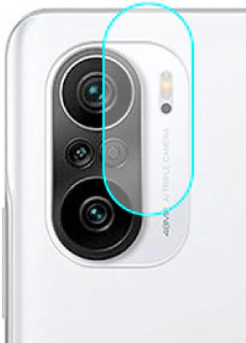 Γυαλί Προστασία Κάμερας Tempered Glass για το Poco F3