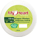 My Heart Disposable Plate 10pcs