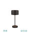 Trio Lighting Μεταλλικό Πορτατίφ LED με Μαύρο Καπέλο και Βάση