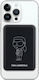 Karl Lagerfeld Outline Ionik MagSafe Power Bank 5000mAh 15W Μαύρο