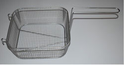 Govas Frittierkorb aus Edelstahl für Topf 28x26cm Govas Frittierkorb aus Edelstahl für Topf 28x26cm