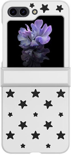 Star Skin Feel Back Cover Πλαστικό Λευκό (Galaxy Z Flip5)