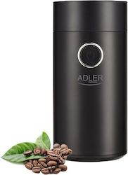 Adler Râșniță electrică pentru cafea 150W cu capacitate de boabe 75gr Negru Adler Râșniță electrică pentru cafea 150W cu capacitate de boabe 75gr Negru