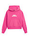 4F Kinder Sweatshirt mit Kapuze Fuchsie