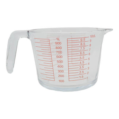 Ankor Glass Kitchen Measurer 1000ml 1pcs