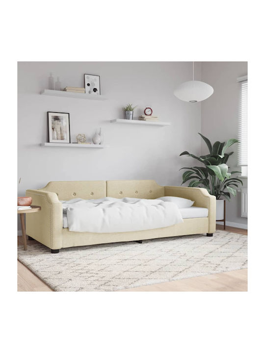 Sofa Bett Einzelbett Mit Stoff bezogen Blue mit...