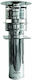 Technometal Chimney Crown Inox 180mm Silver