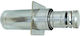 Technometal Chimney Crown Inox 130mm Silver