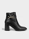 Stiefeletten Damen Schwarz