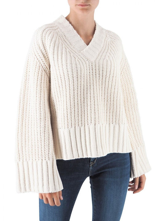 Replay Women's Long Sleeve Sweater Beige