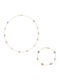 Ioannis Kosmima Set with Necklace from Gold 14K with Pearls