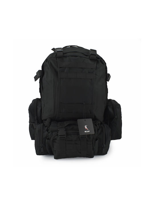 Mcan Mountaineering Backpack 50lt Black
