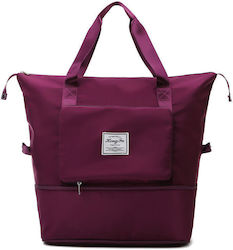 Queen Mother Diaper Handbag Purple 42x28x10cm