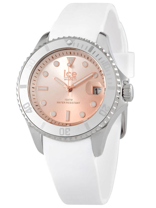 Ice Ceas Bărbați 36mm Baterie cu Brățară Roz din Metal