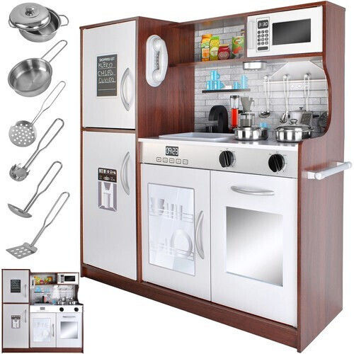 Kruzzel Wooden Kids Kitchen for 3+ years