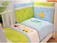 Just Baby Baby Crib Bedding Set 3pcs Blue-Green