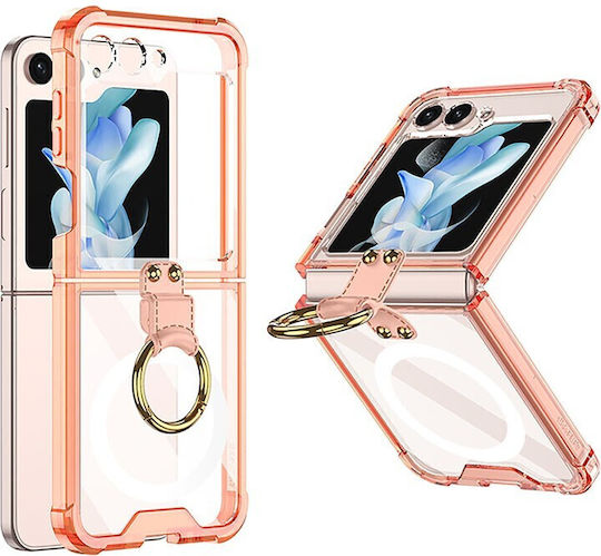 5g Back Cover Πλαστικό Πορτοκαλί (Galaxy Z Flip5)