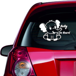 Pegasus Baby on Board Car Sign Sticker