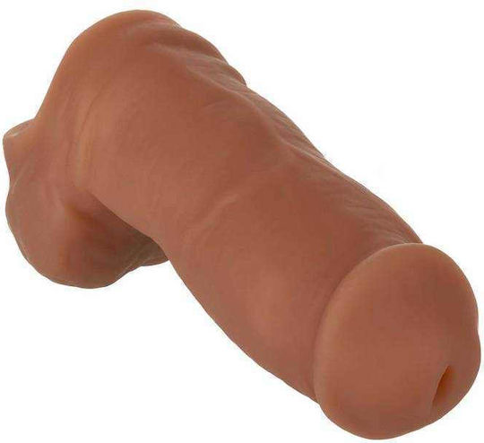 Calexotics Hollow Packer Προέκταση Πέους Καφέ 13cm