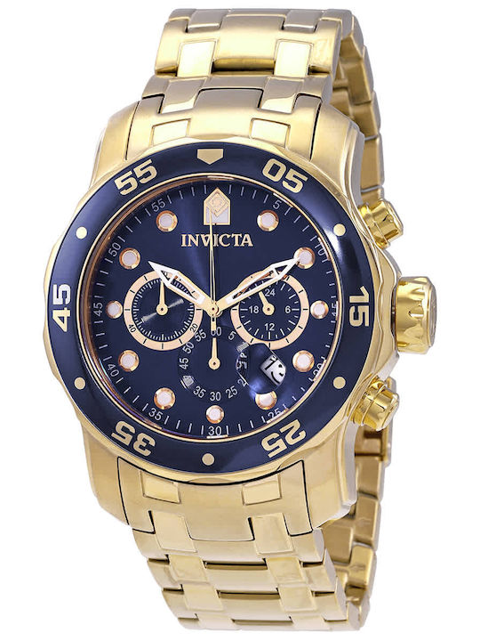 Invicta Invicta Pro Diver Часовник На батерия с Метална гривна Invicta Invicta Pro Diver Часовник На батерия с Метална гривна