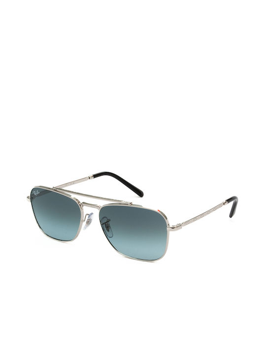 Ray Ban Sonnenbrillen mit Silber Rahmen und Sil...