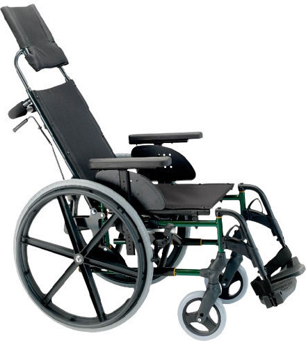 Sunrise Medical Rollstuhl 24" Besondere Art mit Rückenlehne 103680-24 Grünes