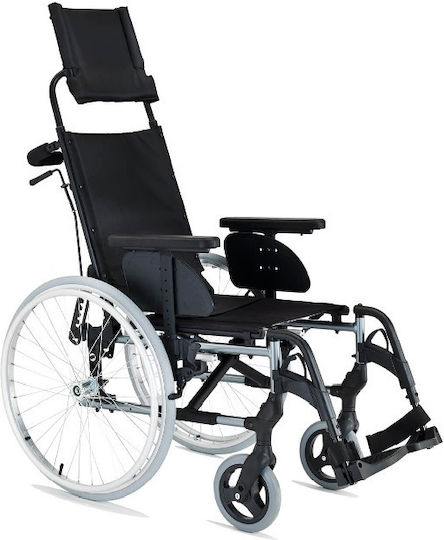 Sunrise Medical Scaun Cu Rotile 24" Tip Special Cu Reclinarea Spatelui Gri 103687-24