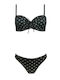 Self Collection Bikini-Set Schwarz