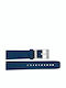 Breitling Rubber Strap Blue 24mm