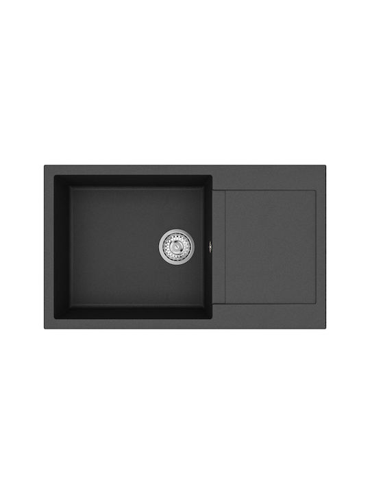 Tesa SQT104 Chiuvetă De Bucătărie Drop-In Din G...