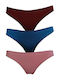 Femeie Slip fără cusături Burgundy