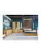 Schlafzimmer Set Sasha 160x200cm 6Stück