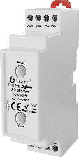 Gledopto Ασύρματο Dimmer RF Επιτοίχιο GL-SD-003P